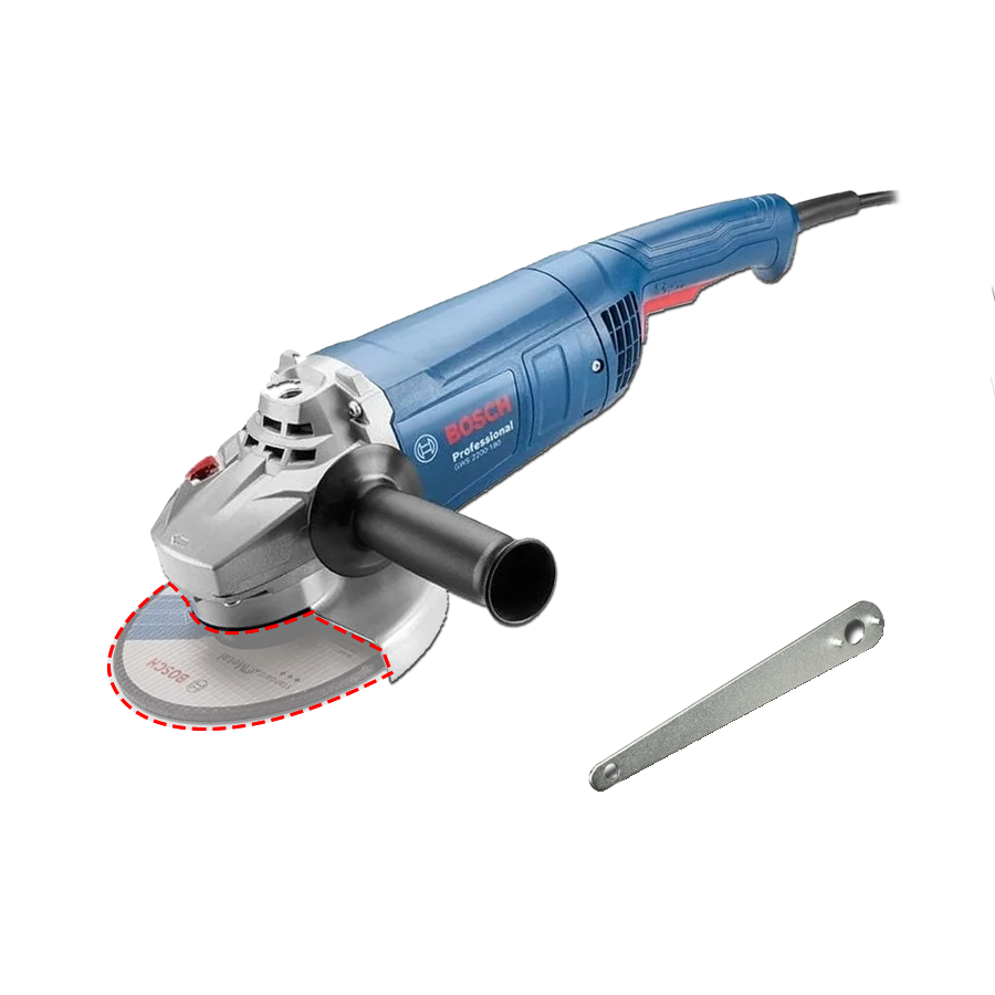product-22-1036 Amoladora Angular 2200W 7” 180 mm Bosch GWS 2200-180 - Imagen 1