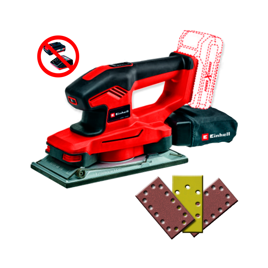 product-304-1472 Lijadora Orbital Inalámbrica Einhell TE-OS 18/230 Li Solo - Imagen 1