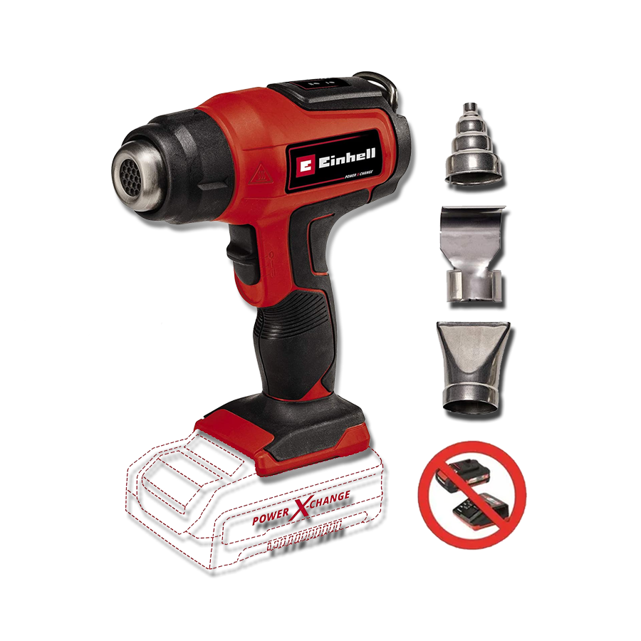 product-313-1514 Pistola de Calor Inalámbrica Einhell TE-HA 18 Li Solo - Imagen 1