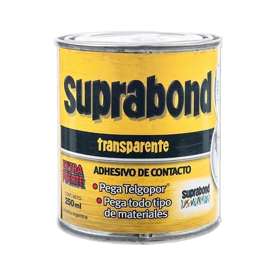 product-347-1654 Adhesivo de Contacto 250ml Transparente Lata Suprabond - Imagen 1