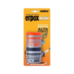 Adhesivo Epoxi 200g Erpox Acero 2 Potes Suprabond