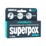 Adhesivo Epoxi Superpox 25g Acero Suprabond