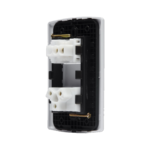 Interruptor 1 Punto y Tomacorriente 10Amp Sica - Imagen 2