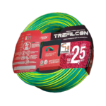 Cable Unipolar 1 x 2,5mm x 100m Verde-Amarillo Trefilcon