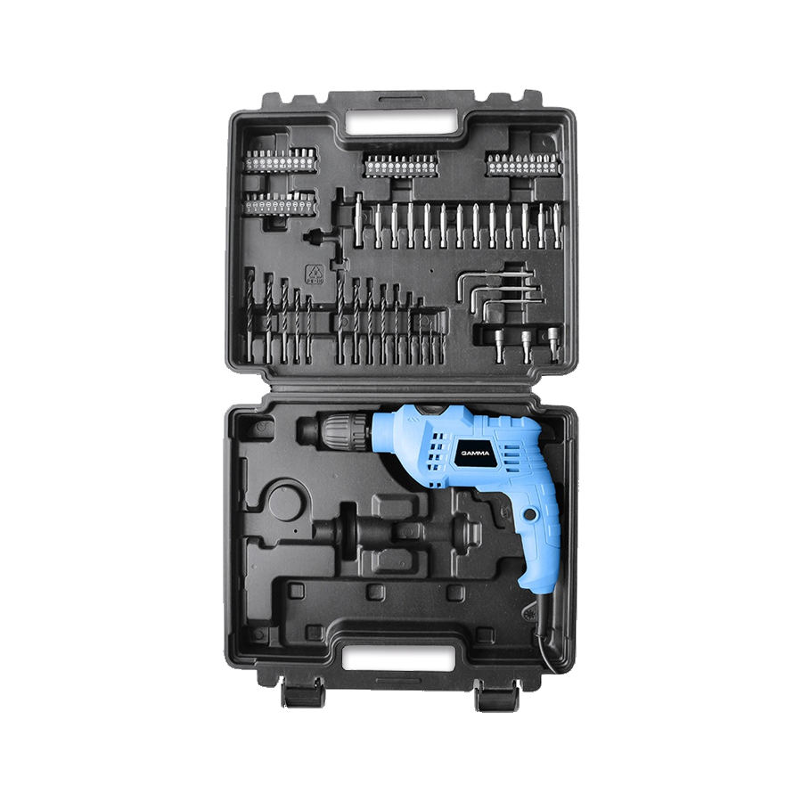 product-626-1215 Taladro Percutor 650W 10mm en Kit Gamma G1905KAR - Imagen 1