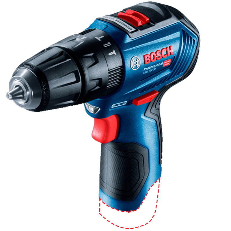 product-65-132-1 Taladro Atornillador Percutor 12v Bosch GSB 12V-30 - Imagen 1