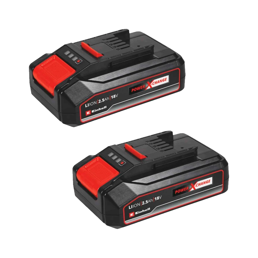 product-789-1487 Pack de 2 Baterías Einhell Power X-Change 18V 2,5 Ah Twin Pack - Imagen 1