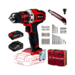 Taladro Atornillador Inalámbrico Einhell TE-CD 18/40 Li + 69 Acc.