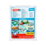 Cobertor Plástico 5m x 4m Protección p/Pintar Tesa