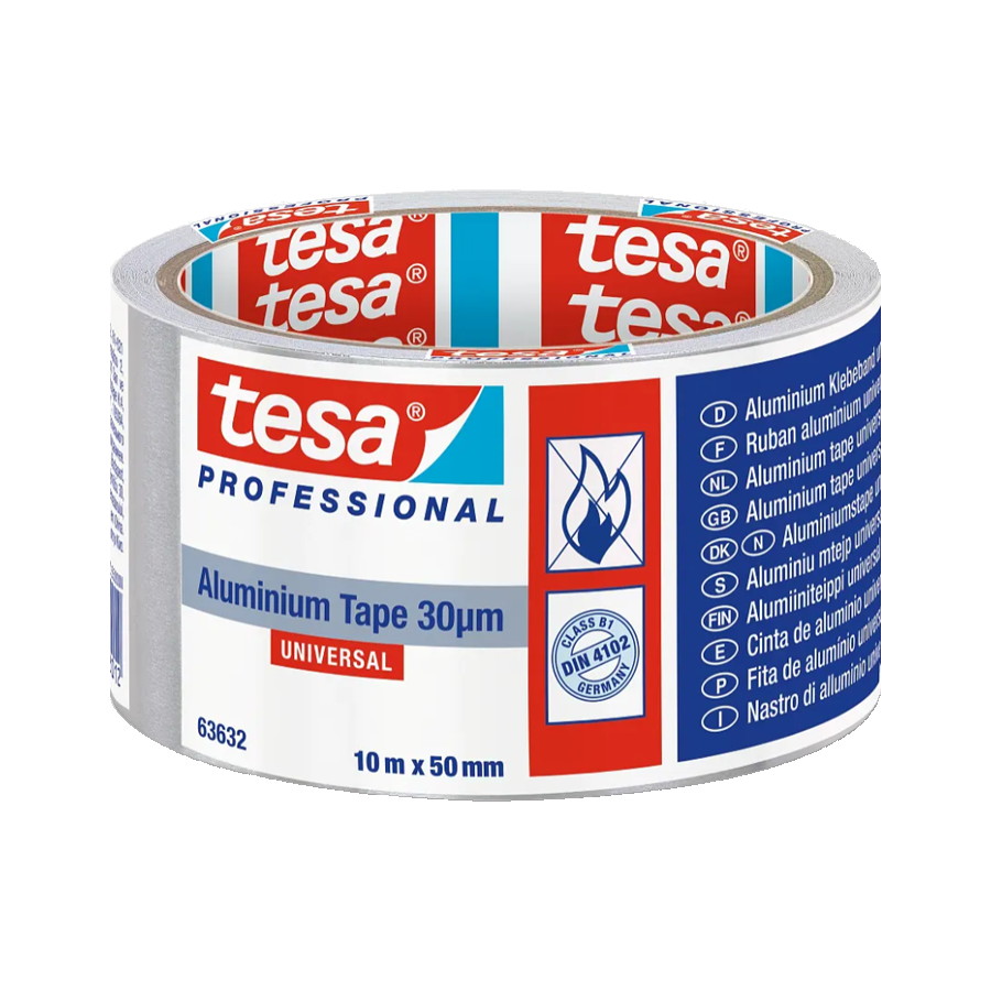 product-901-1647 Cinta de Aluminio Autoadhesiva 50mm x 10m Tesa - Imagen 1
