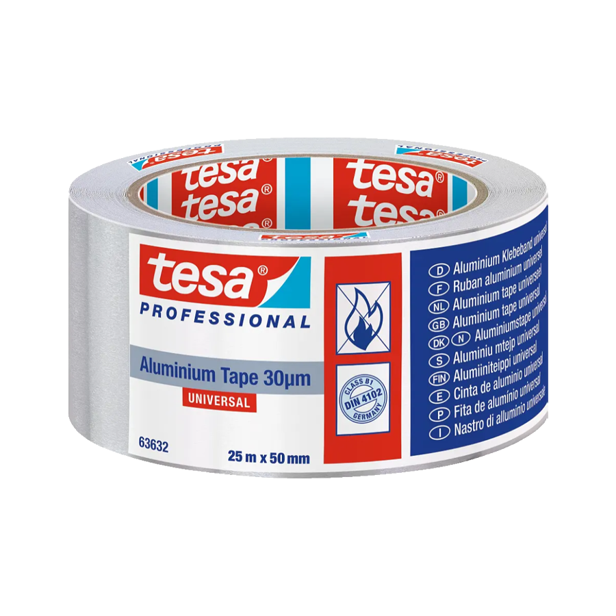 product-902-1649 Cinta de Aluminio Autoadhesiva 50mm x 25m Tesa - Imagen 1