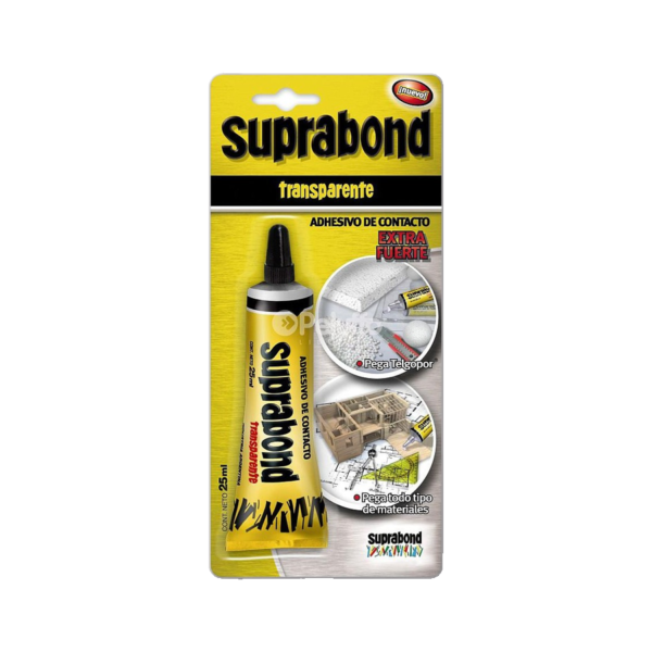 Adhesivo de Contacto 25ml Transparente Blister Suprabond