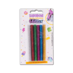 Barras Hot Melt Finas Glitter 6 Colores Suprabond