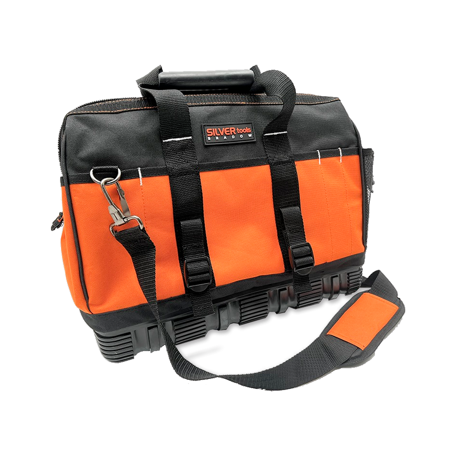 product-936-1737 Bolso Porta Herramientas 16 Bolsillos 16" Silver Shadow - Imagen 1