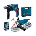 Combo Bosch: Amoladora GWS 850 + Taladro GSB 13RE Maletín + Accesorios